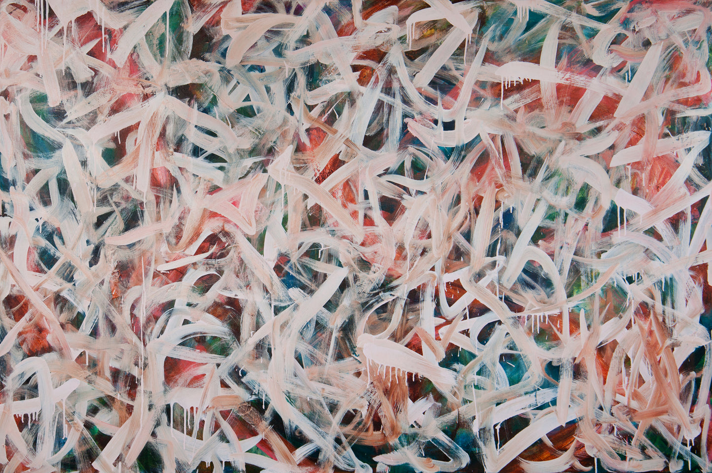 Coastal Scrub Dance – large 183cm x 122cm Original Painting
