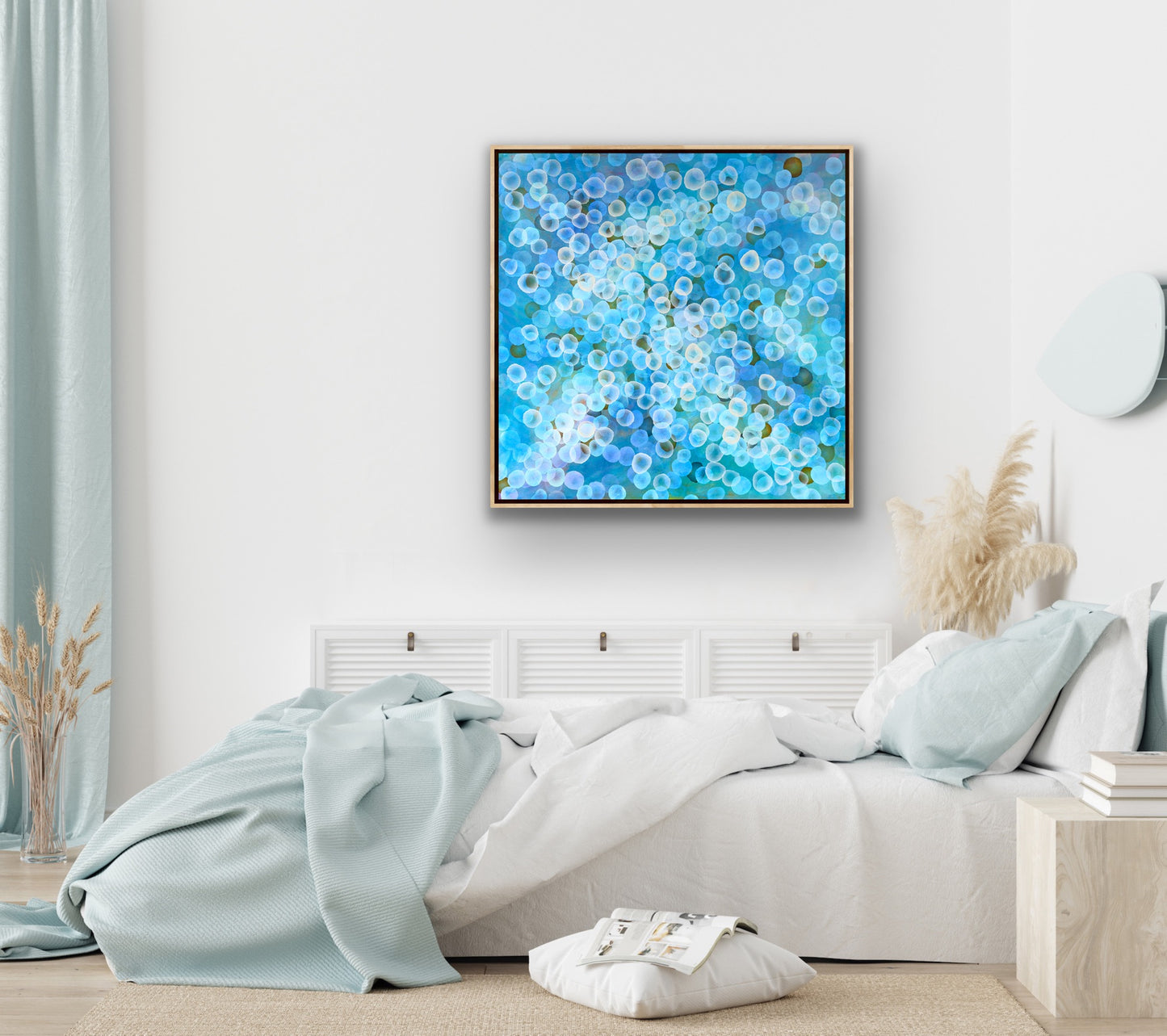 Aqueous Field VII - Original Abstract Sealife Painting