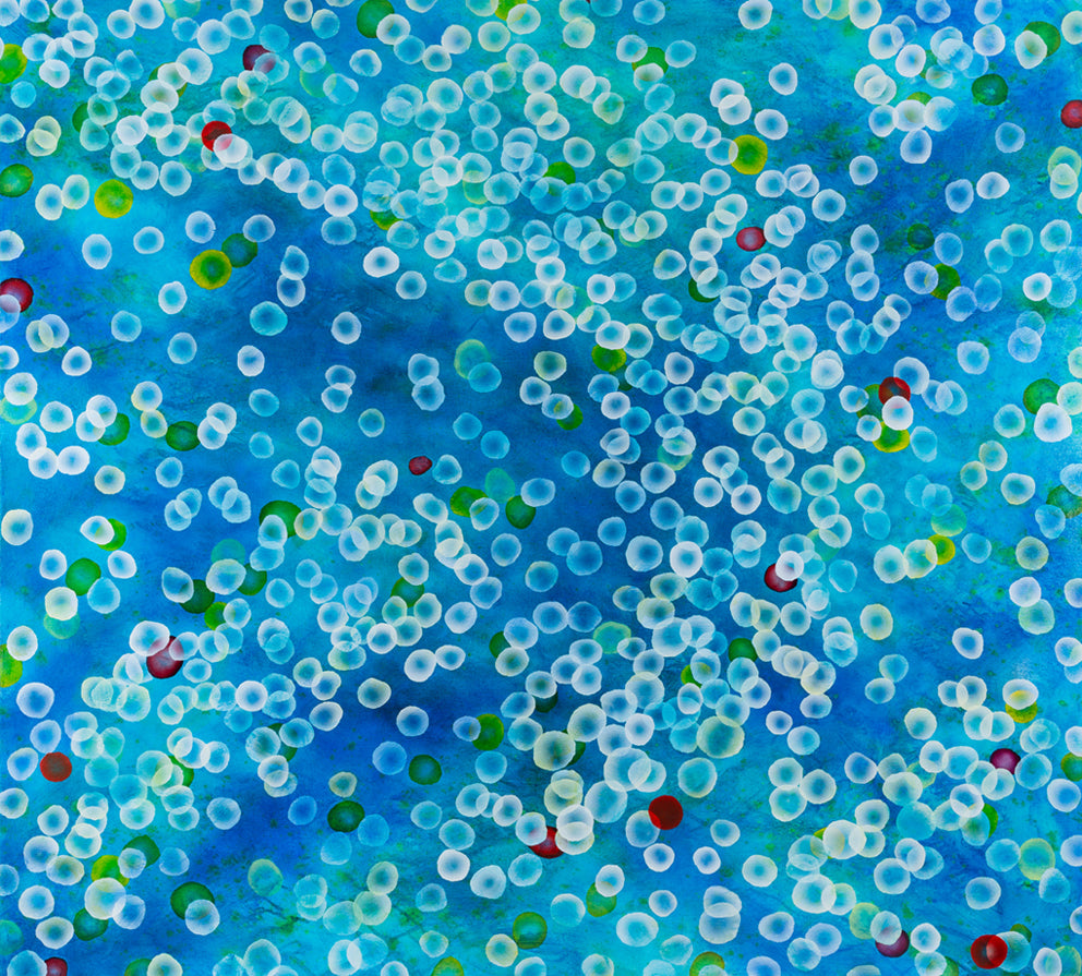 Aqueous Drift XV, Huge 168 x 153cm painting