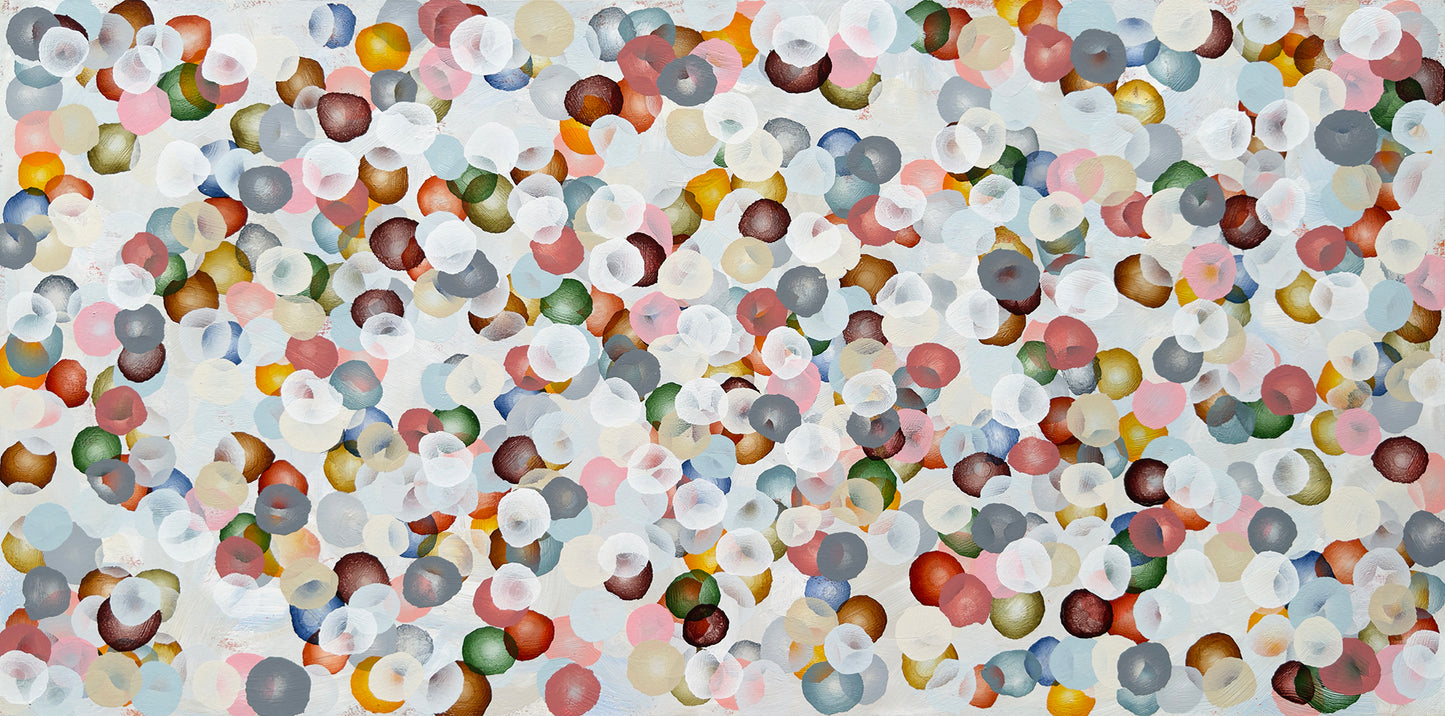 Aqueous Drift Coral Bloom IV - Original Abstract Artwork
