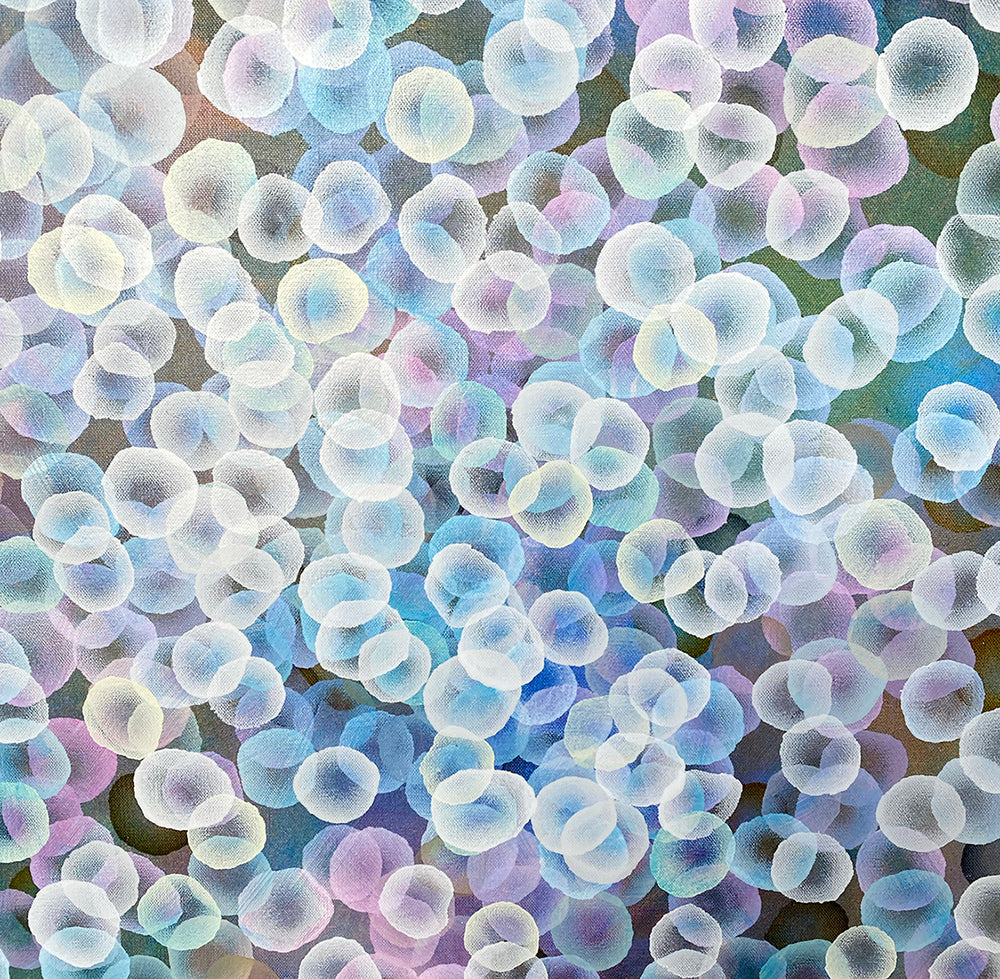 Aqueous Field X - Original Abstract Painting
