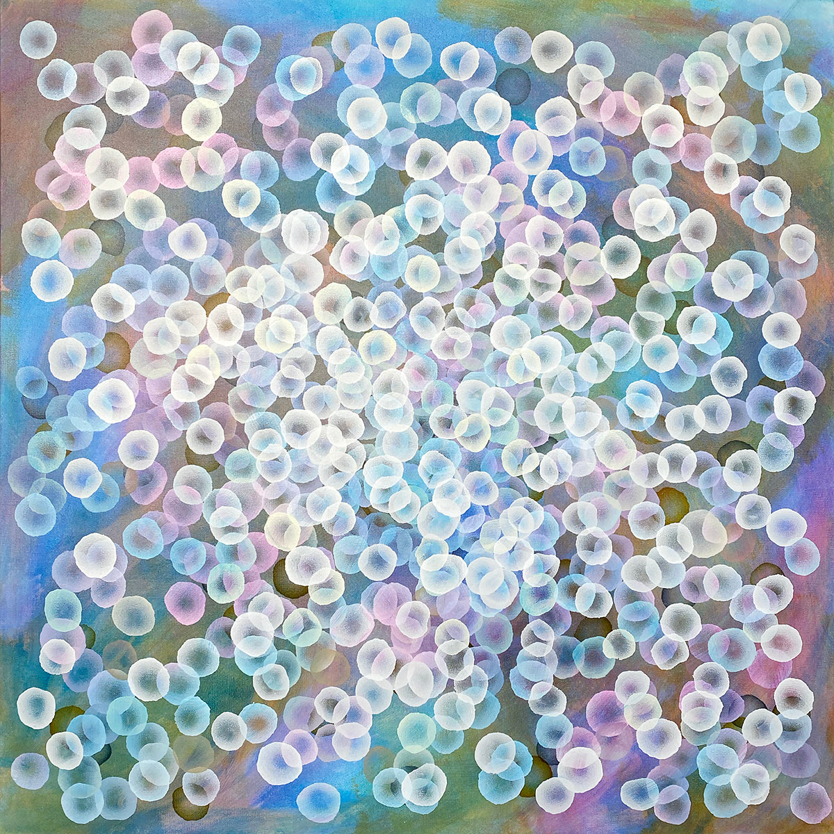 Aqueous Field X - Original Abstract Painting