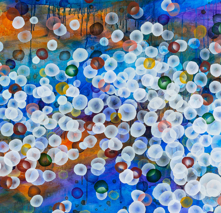 Aqueous Pulse V - Large Original Abstract Painting