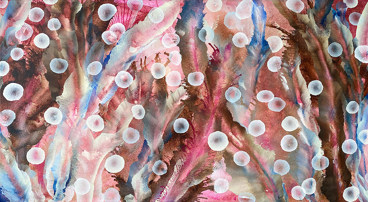 Beneath the Surface XVII – Original Abstract Ocean-Inspired Painting