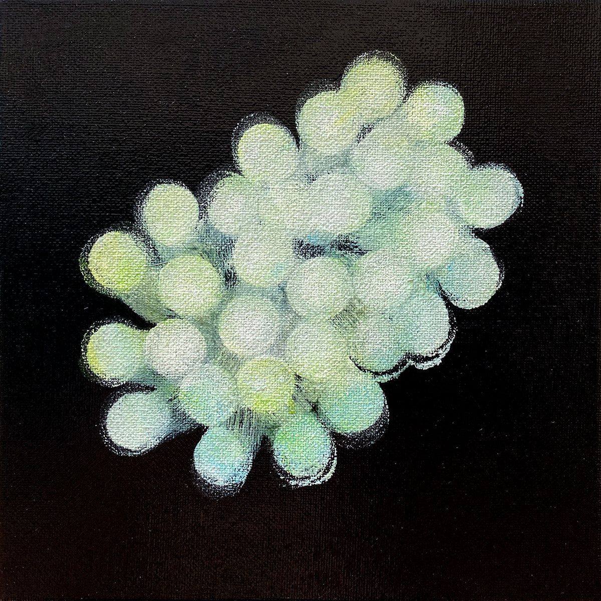 Bio Lumo IV - Abstract Small Sealife Painting
