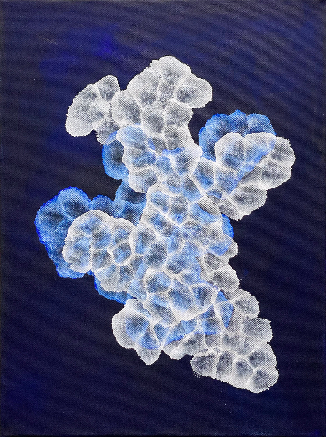 Biomorphic Reef Dancer VI - Abstract Sealife Painting