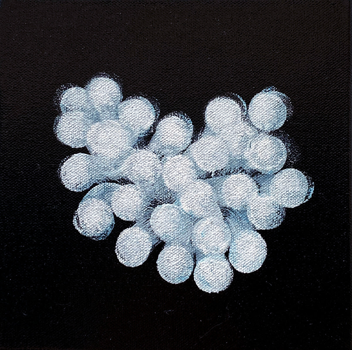 Bio Lumo I - Abstract Small Sealife Painting
