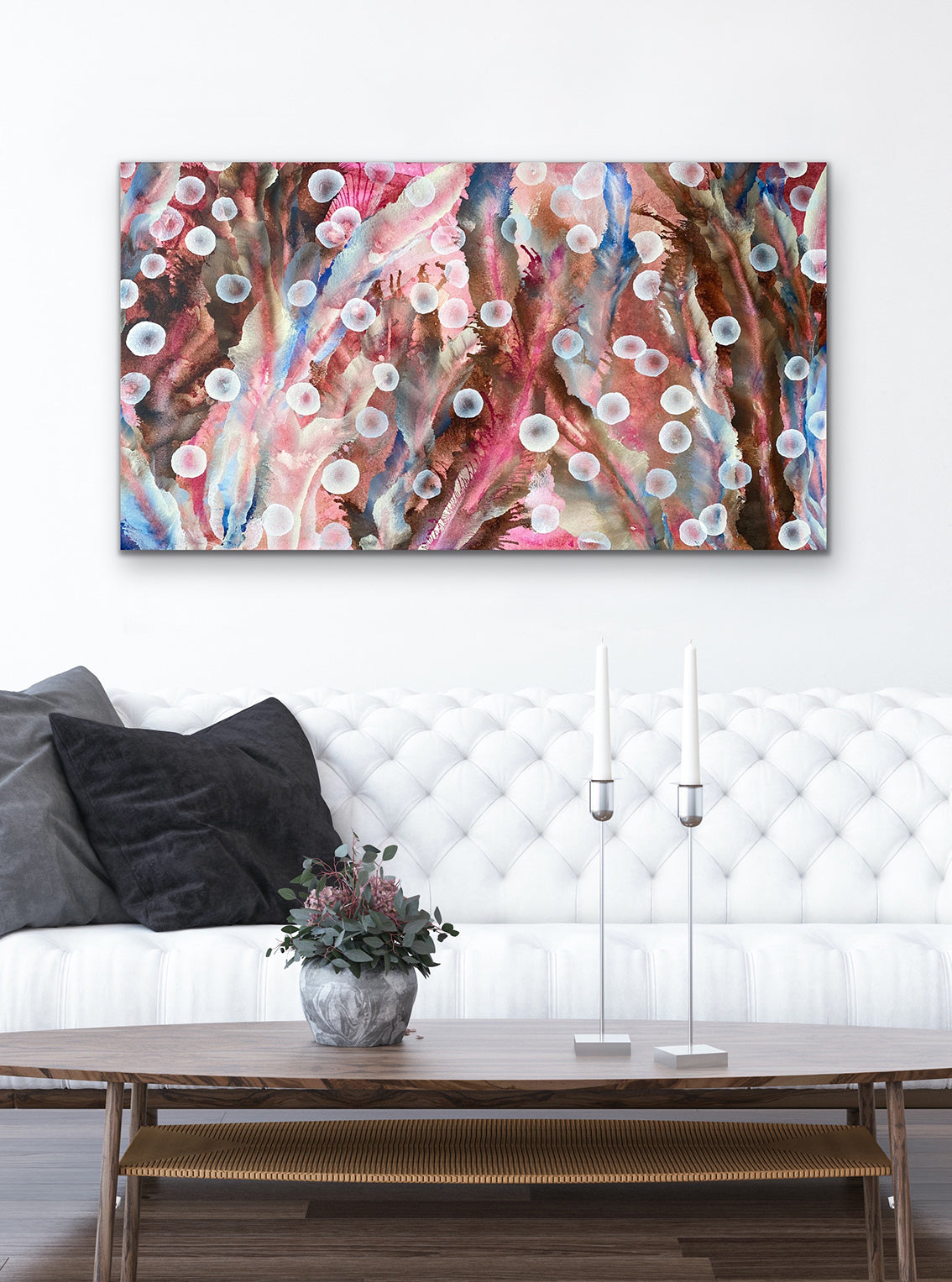Beneath the Surface XVII – Original Abstract Ocean-Inspired Painting
