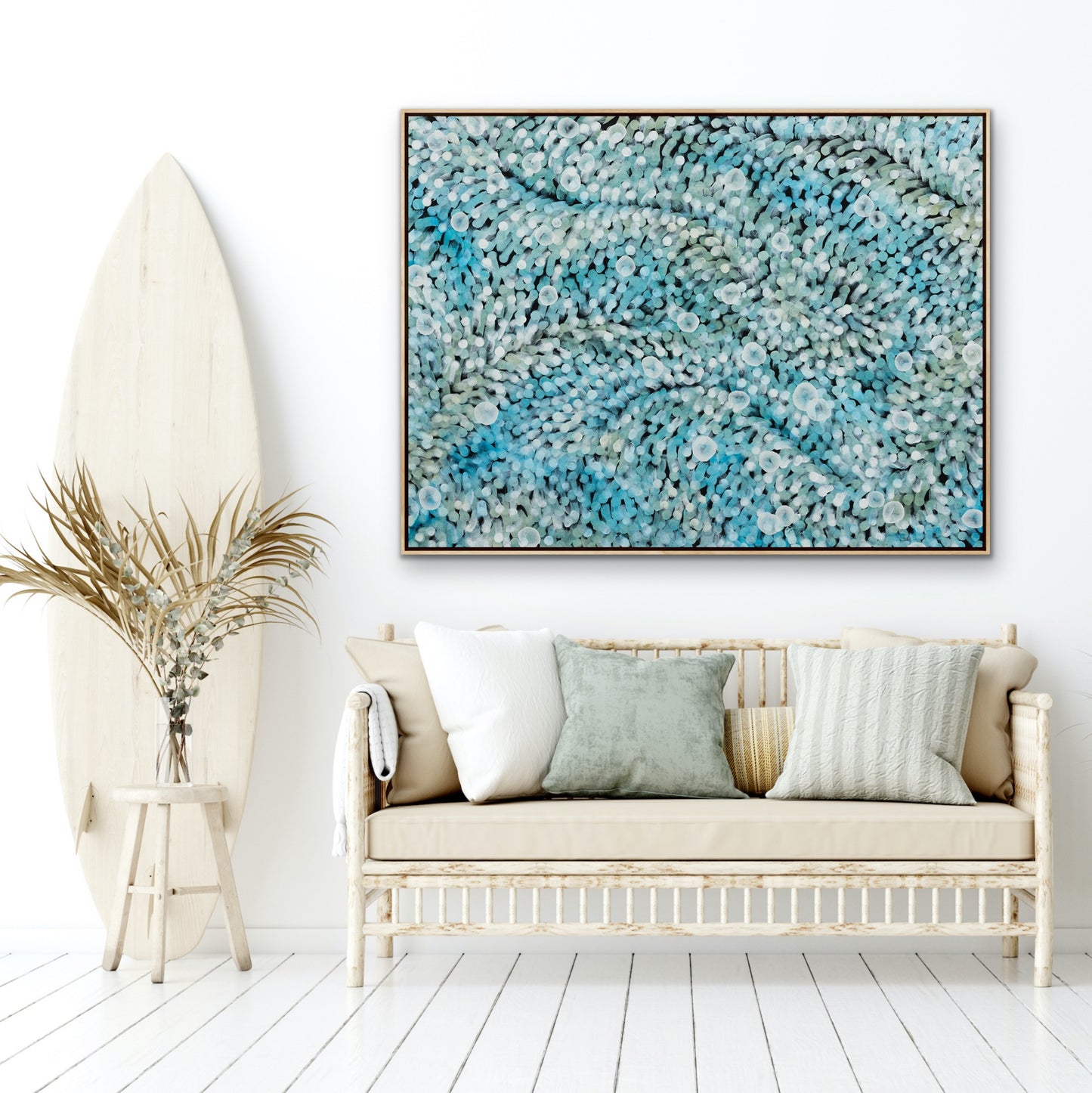 Anemone Drift - Abstract Sealife Artwork