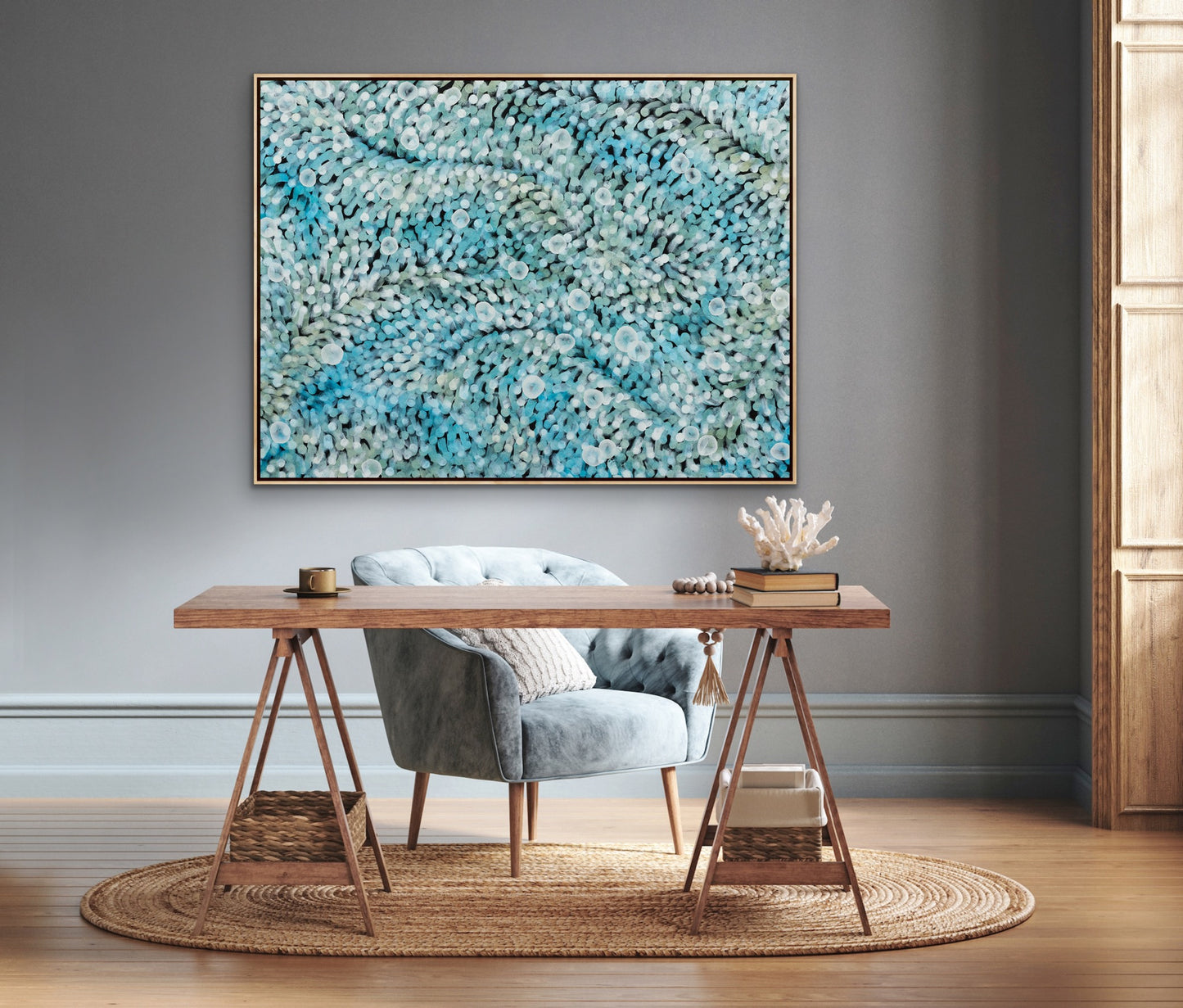 Anemone Drift - Abstract Sealife Artwork