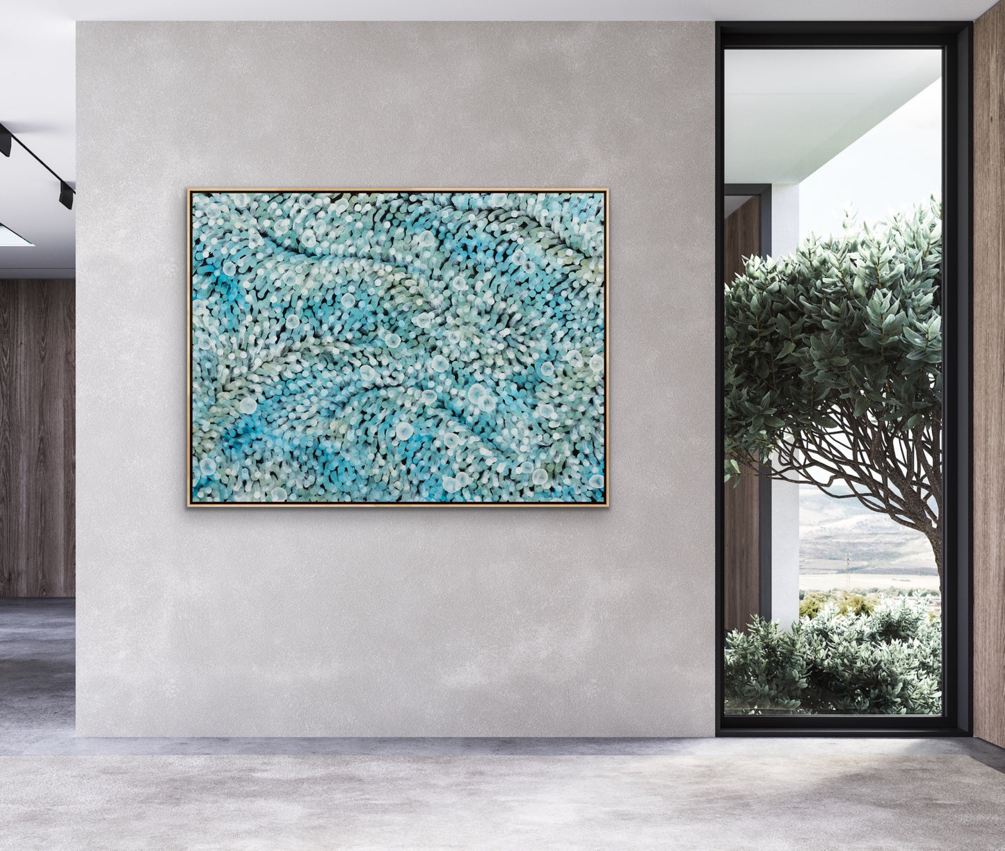 Anemone Drift - Abstract Sealife Artwork