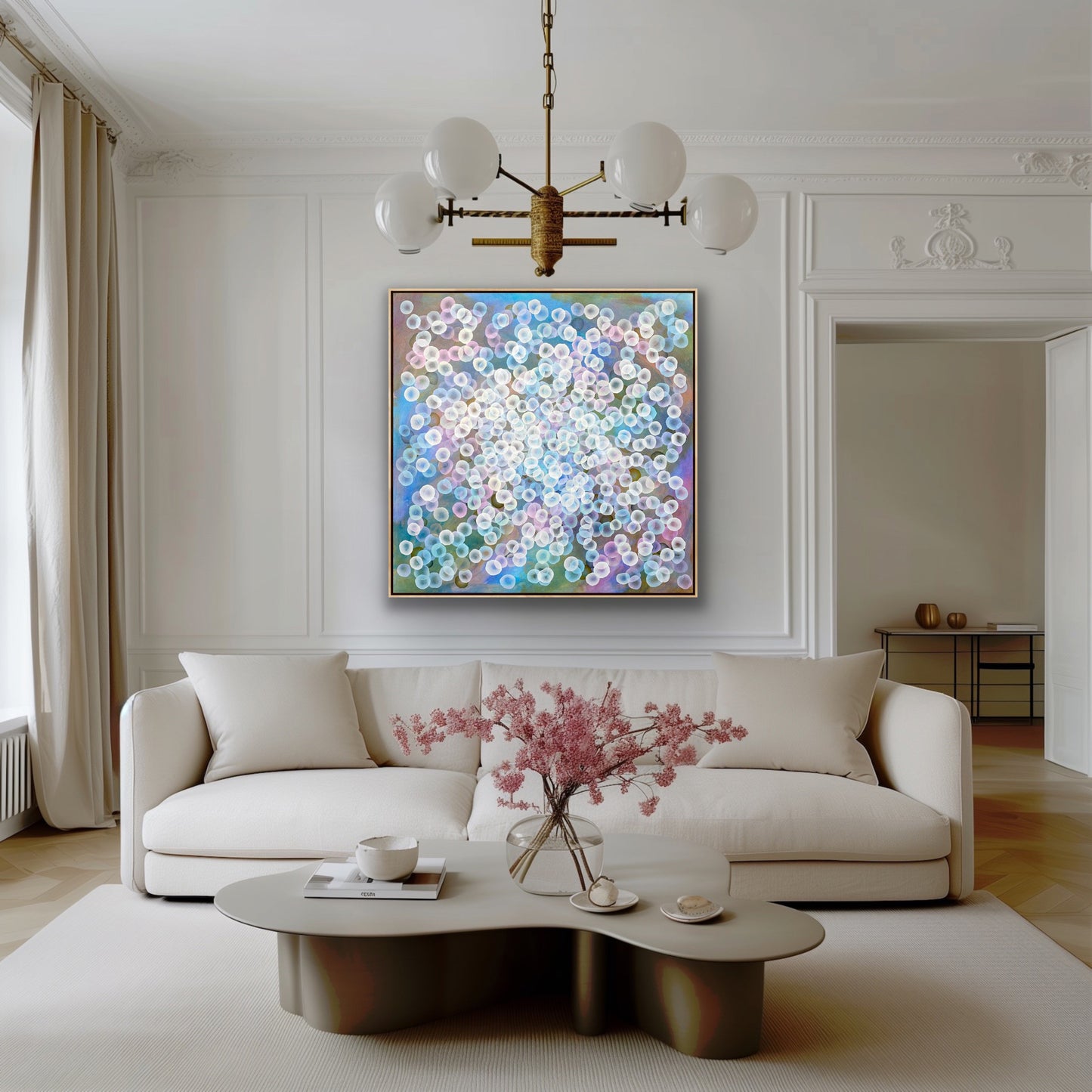 Aqueous Field X - Original Abstract Painting