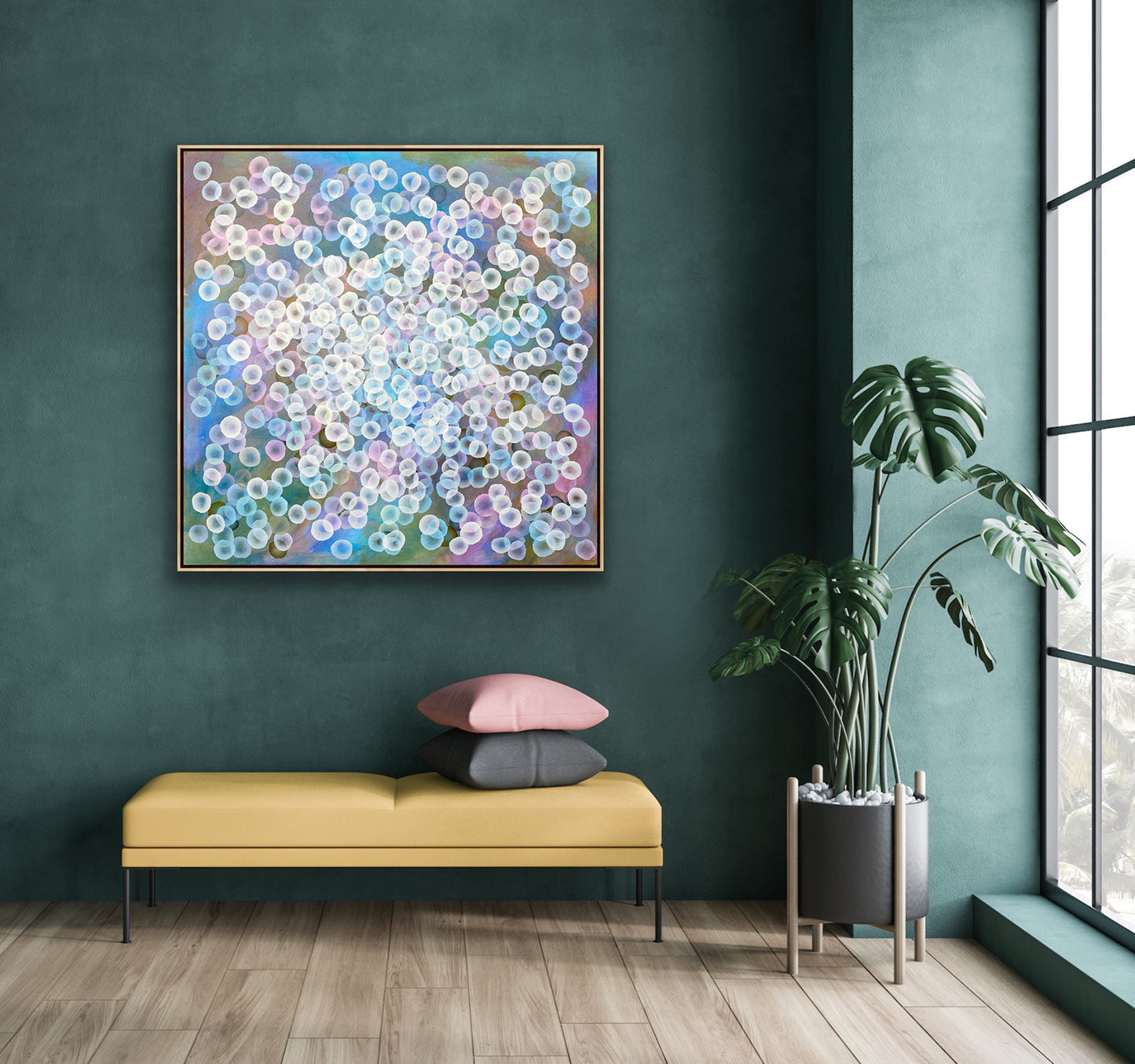 Aqueous Field X - Original Abstract Painting