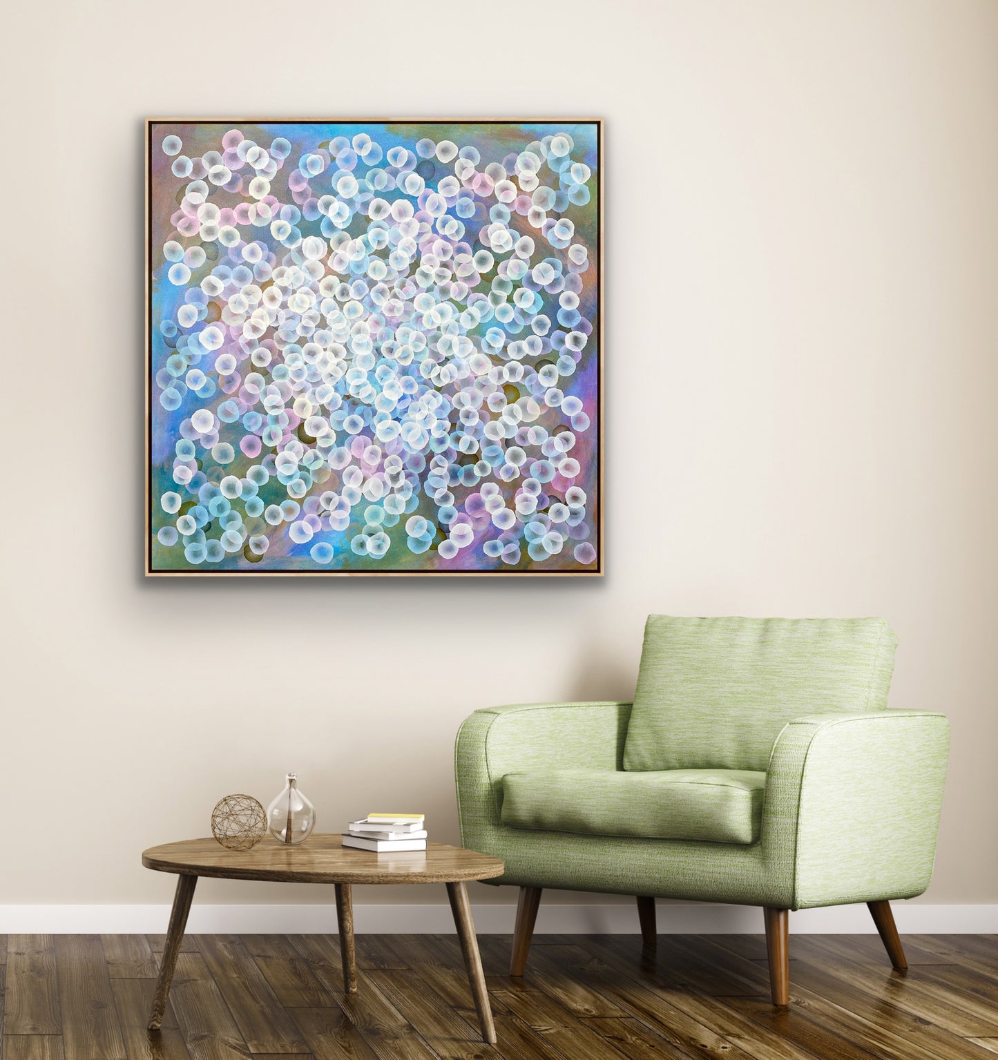 Aqueous Field X - Original Abstract Painting