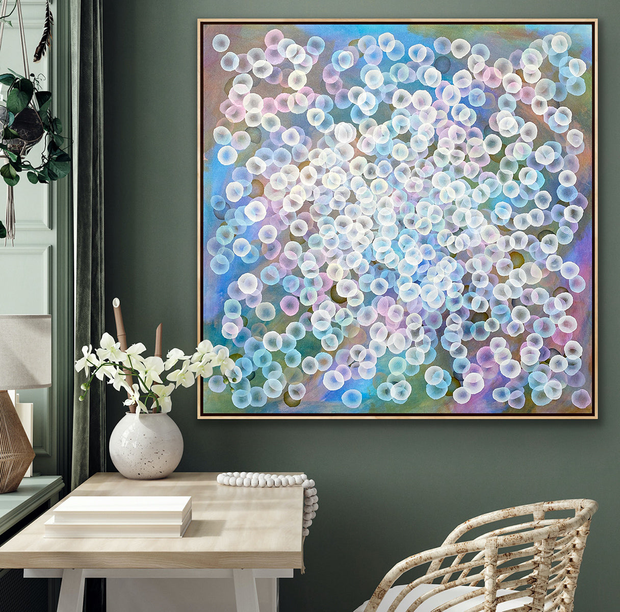 Aqueous Field X - Original Abstract Painting