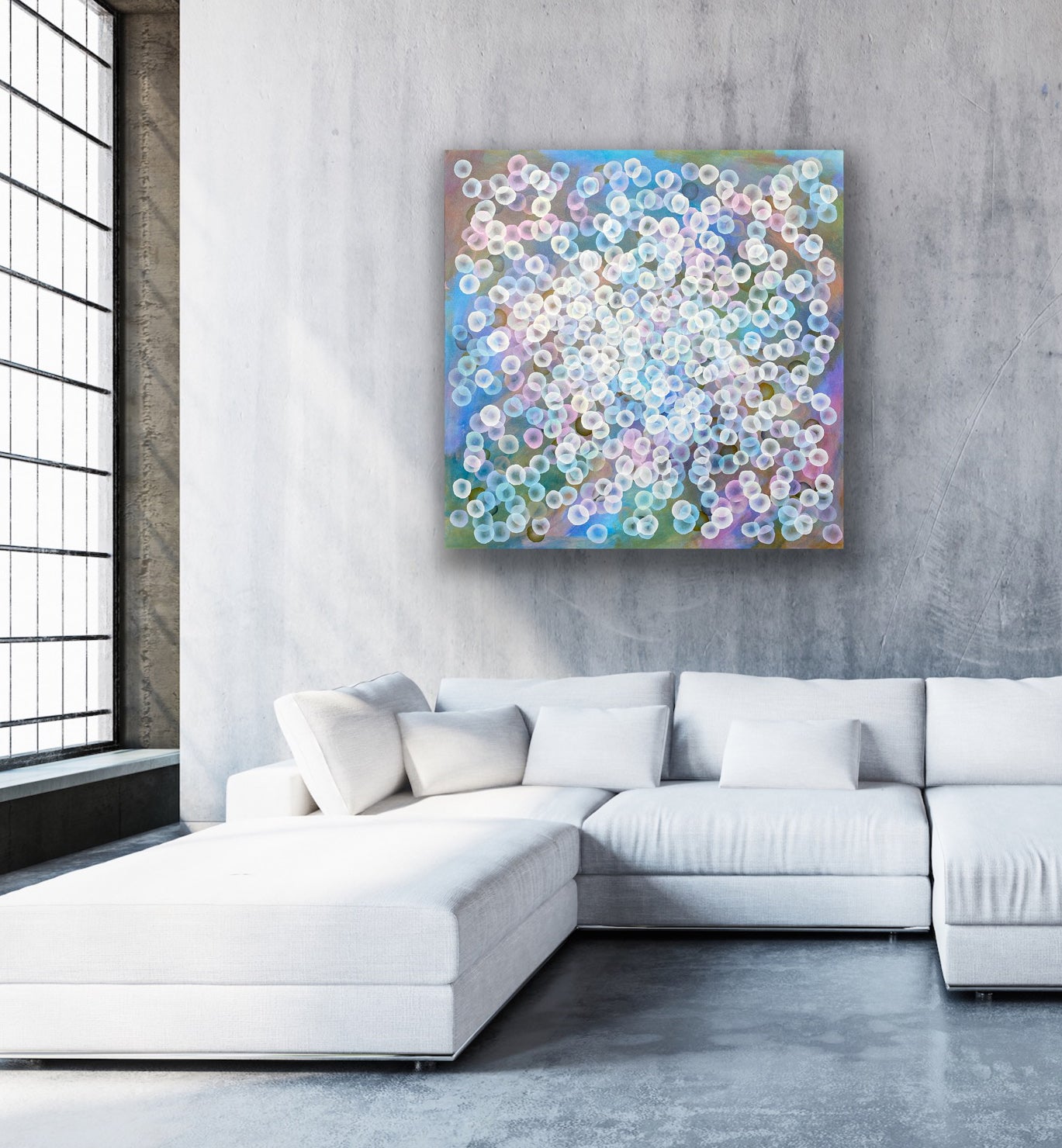 Aqueous Field X - Original Abstract Painting
