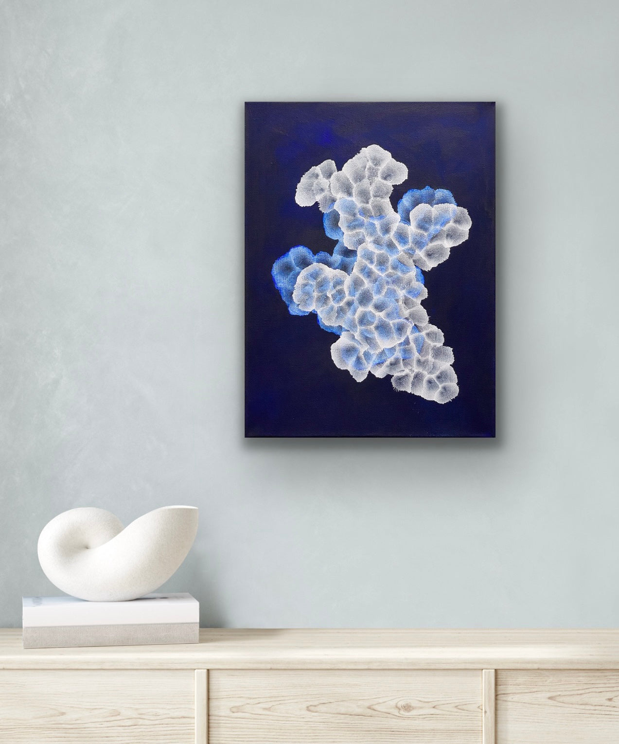 Biomorphic Reef Dancer VI - Abstract Sealife Painting