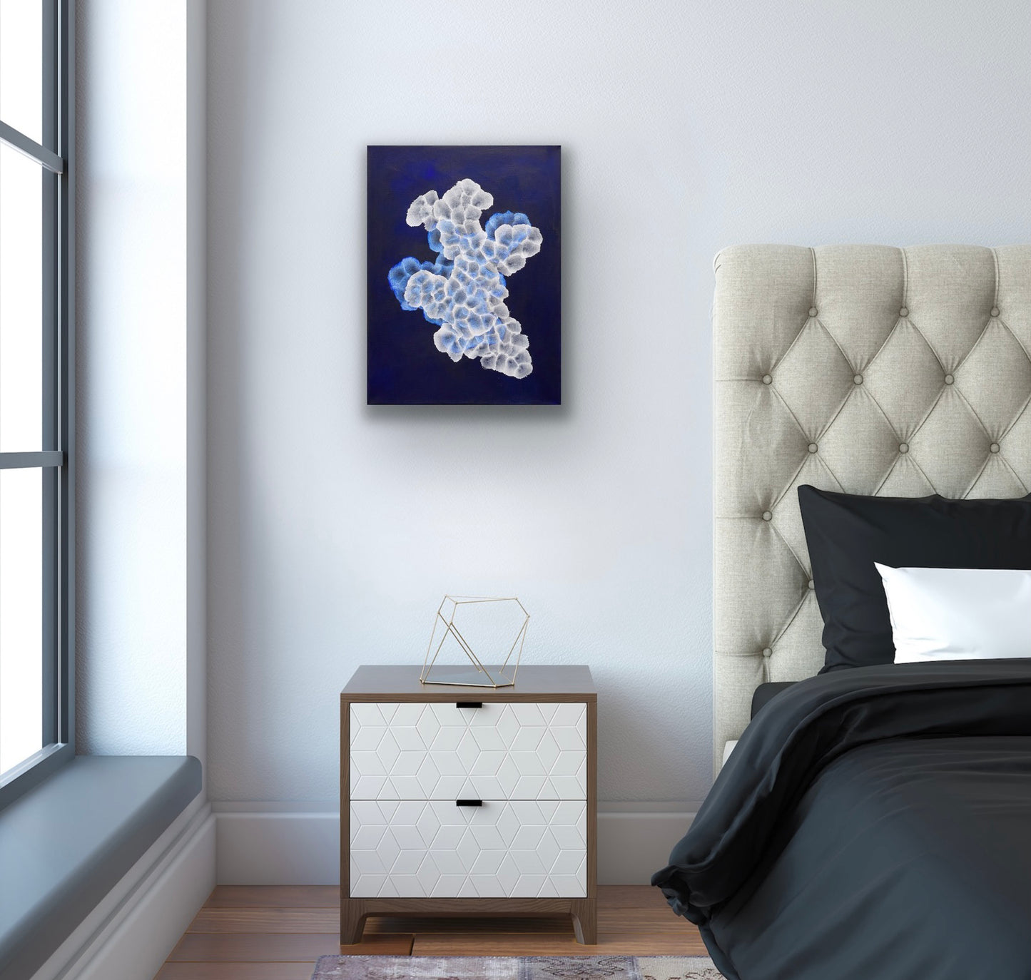 Biomorphic Reef Dancer VI - Abstract Sealife Painting