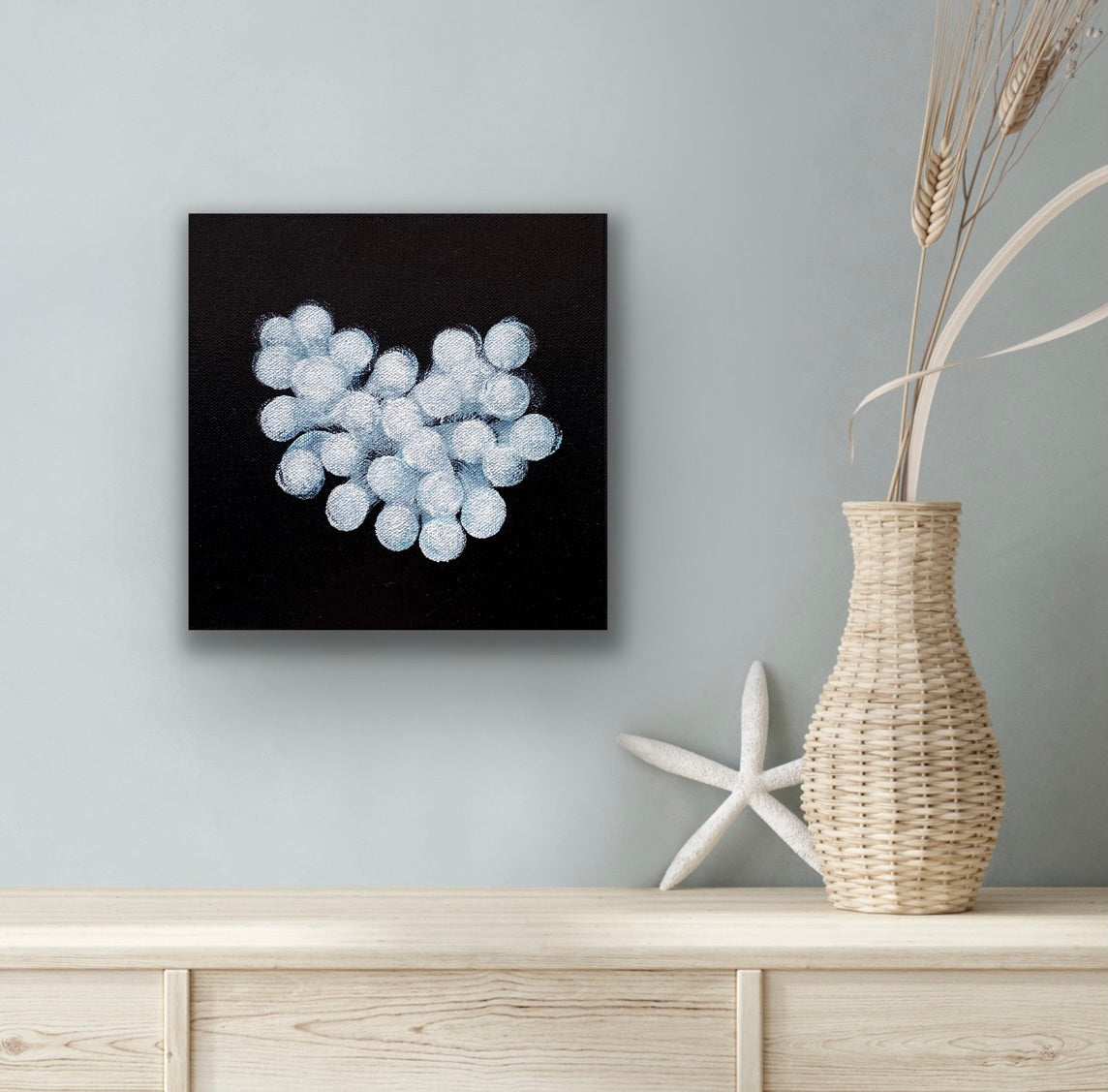 Bio Lumo I - Abstract Small Sealife Painting