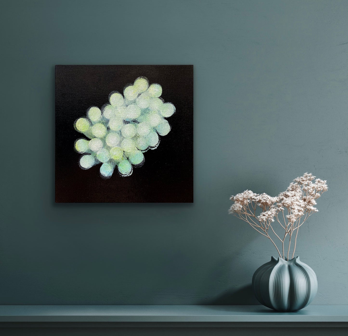 Bio Lumo IV - Abstract Small Sealife Painting