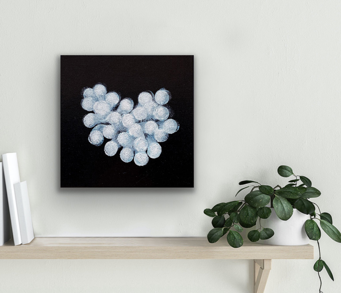 Bio Lumo I - Abstract Small Sealife Painting
