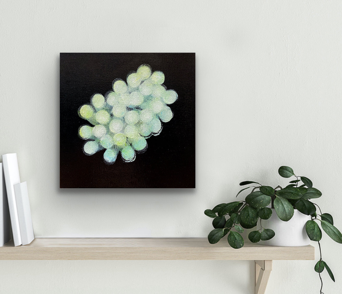 Bio Lumo IV - Abstract Small Sealife Painting