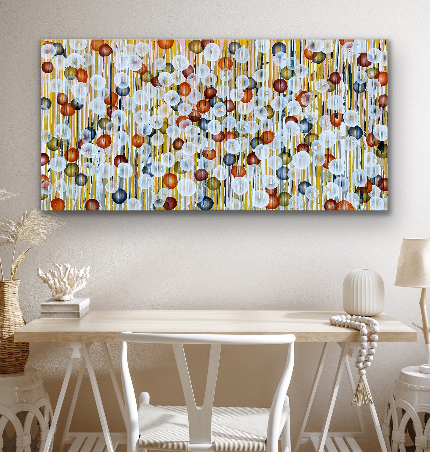 Coastal Storm Spritz – Abstract Sealife Painting