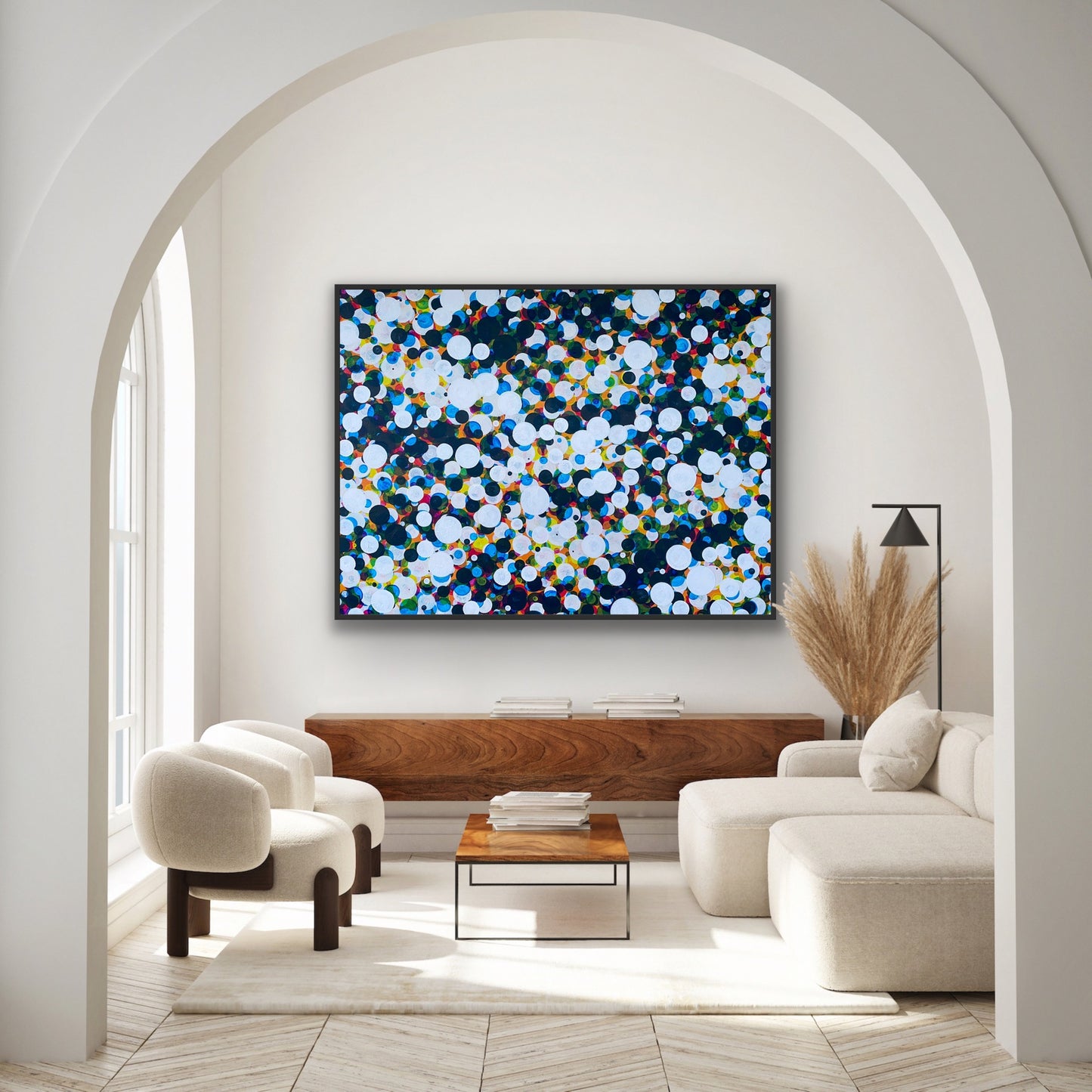 Immersion Re-Immerged - Large Colourful Abstract Artwork