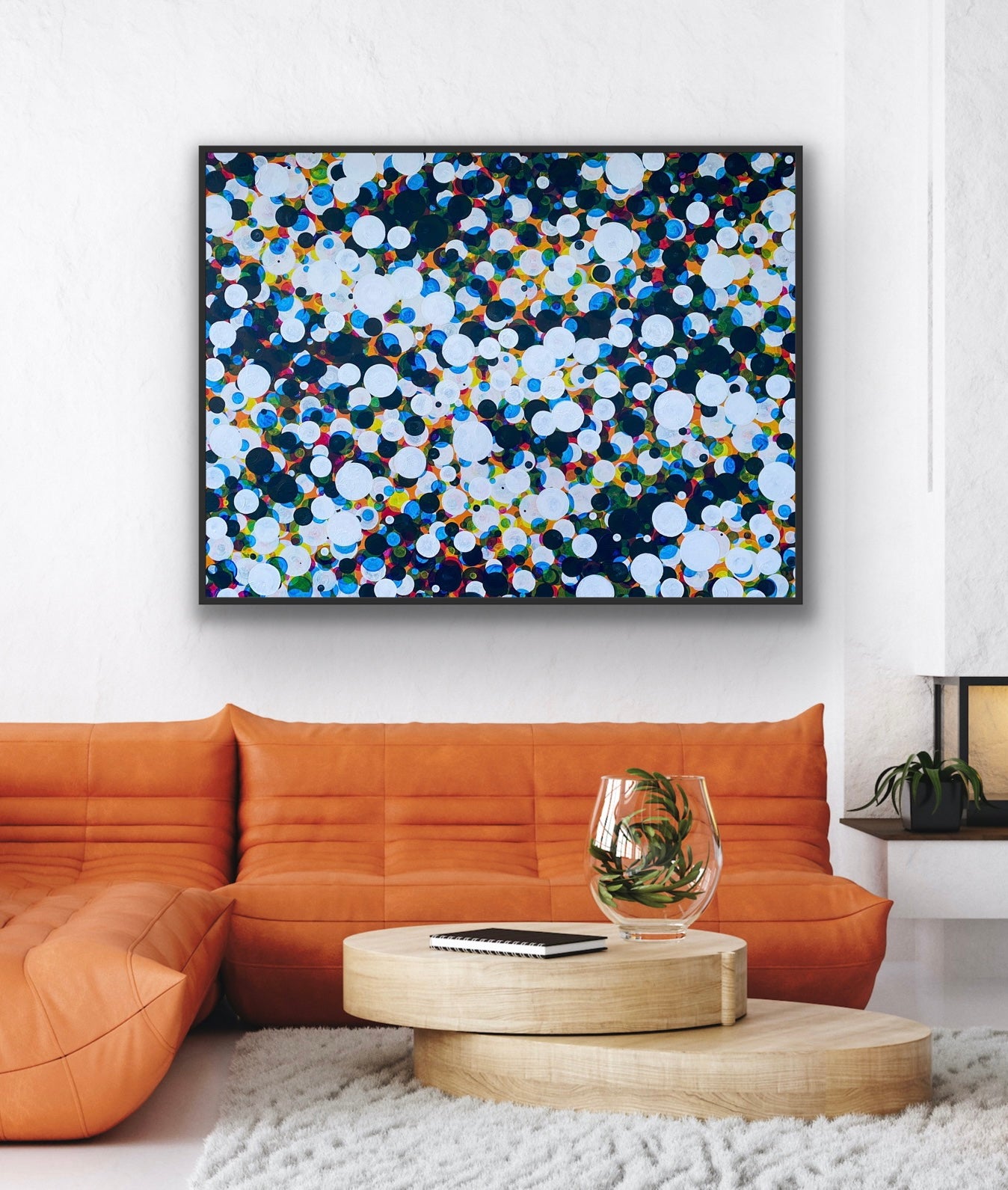 Immersion Re-Immerged - Large Colourful Abstract Artwork