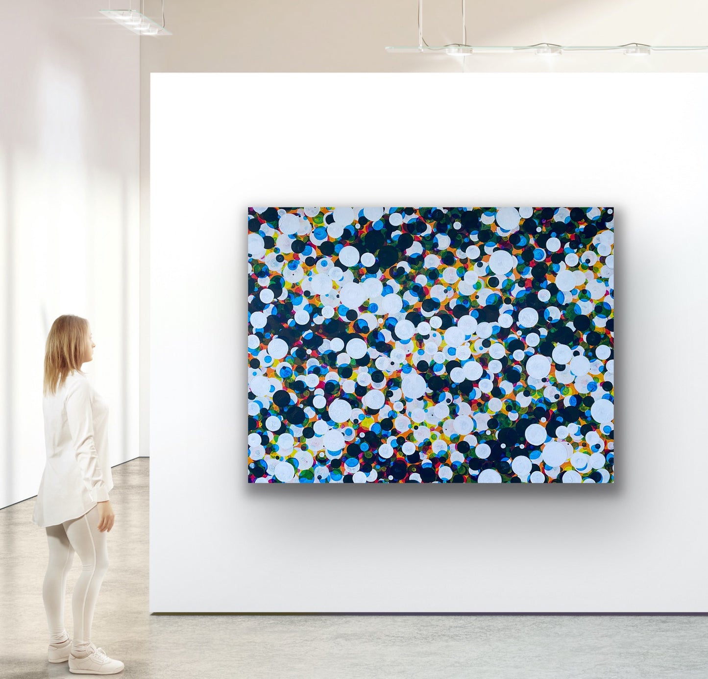 Immersion Re-Immerged - Large Colourful Abstract Artwork