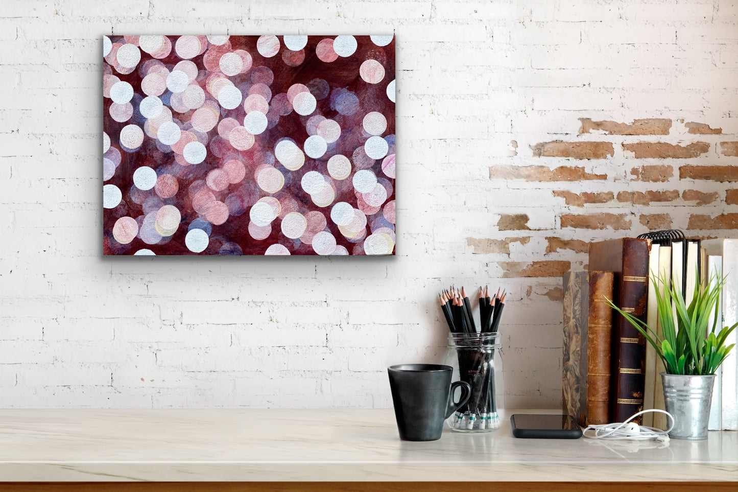 Light Field Bloom I - Abstract Original Painting