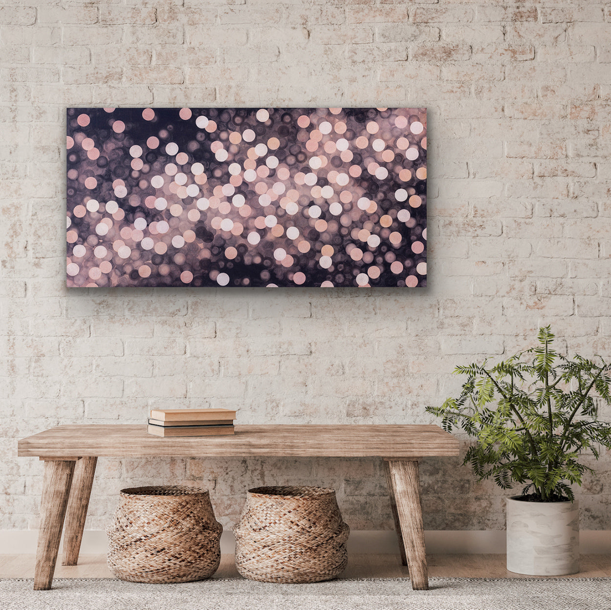 There was Something in the Air VII - Abstract Lights Painting 61cm x 122cm