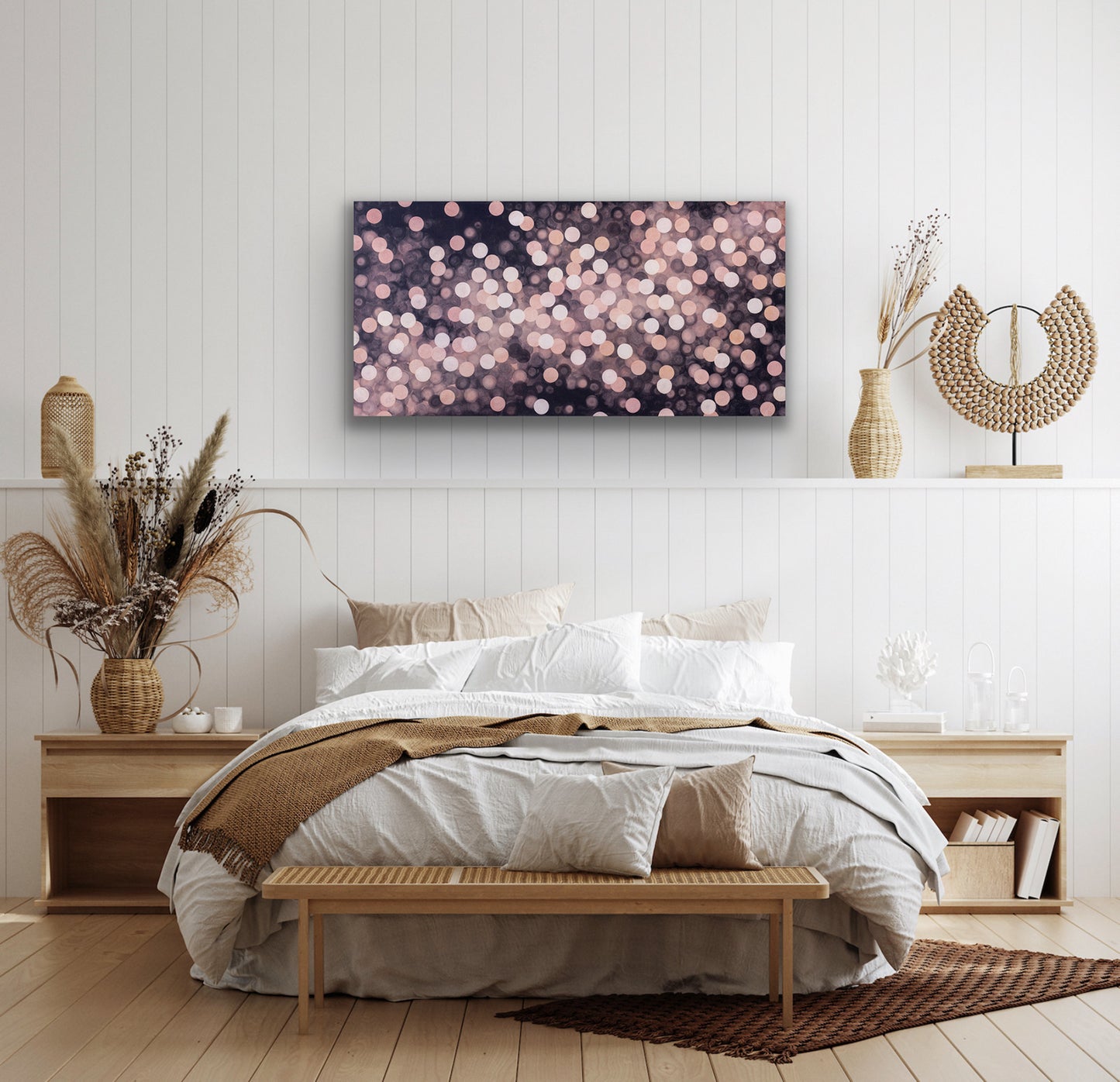 There was Something in the Air VII - Abstract Lights Painting 61cm x 122cm