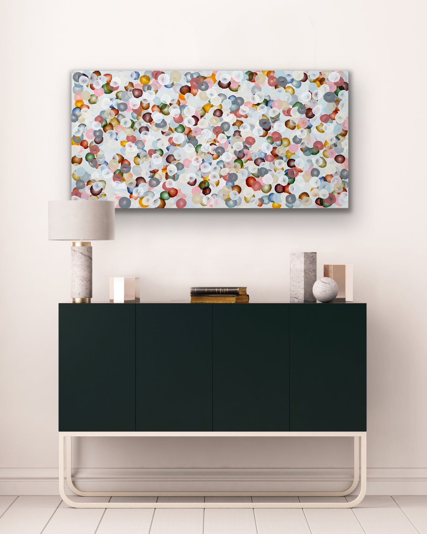 Aqueous Drift Coral Bloom IV - Original Abstract Artwork