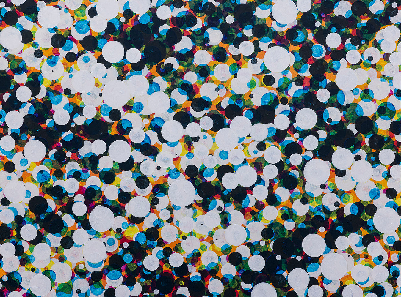 Immersion Re-Immerged - Large Colourful Abstract Artwork
