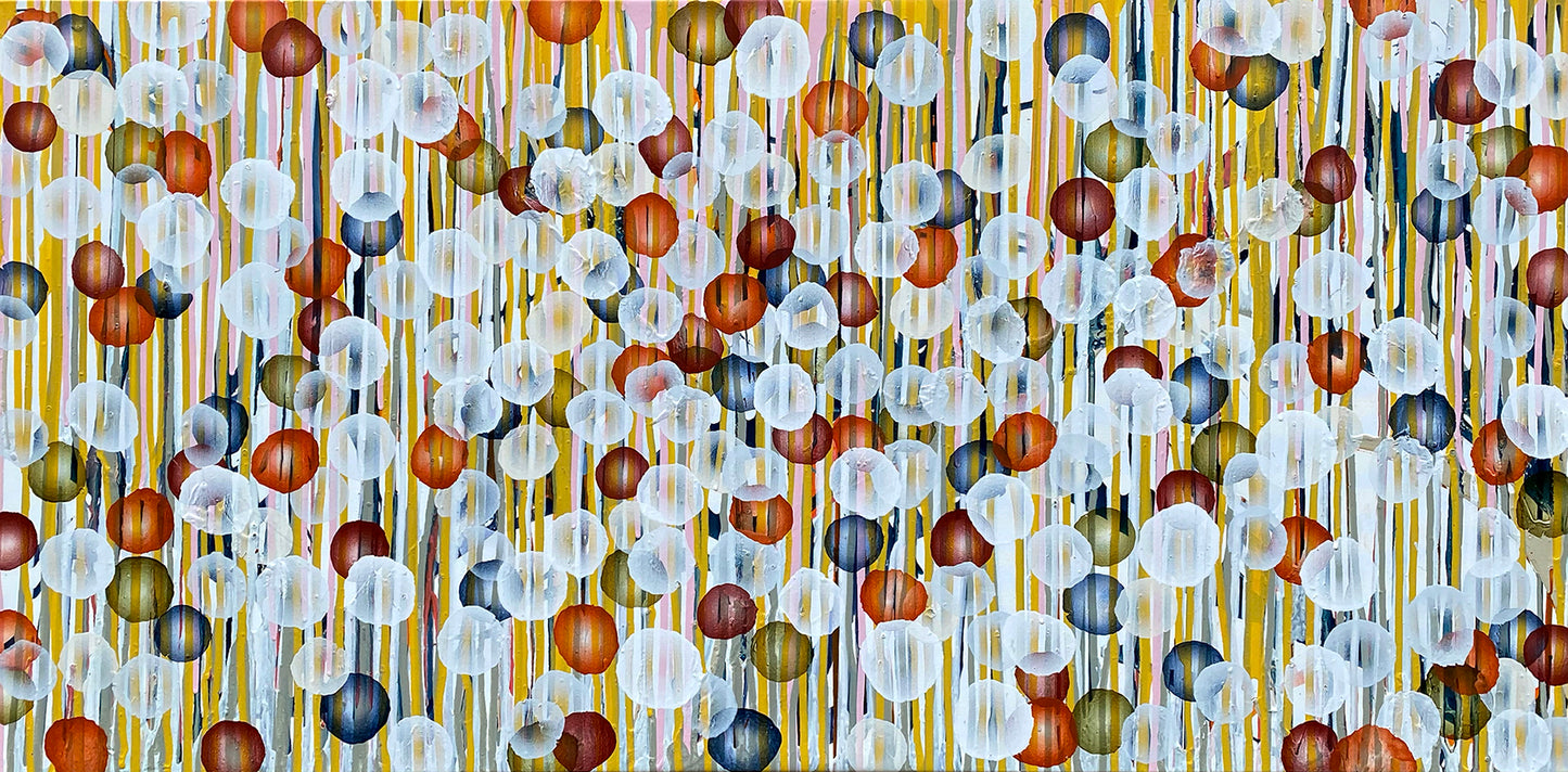 Coastal Storm Spritz – Abstract Sealife Painting