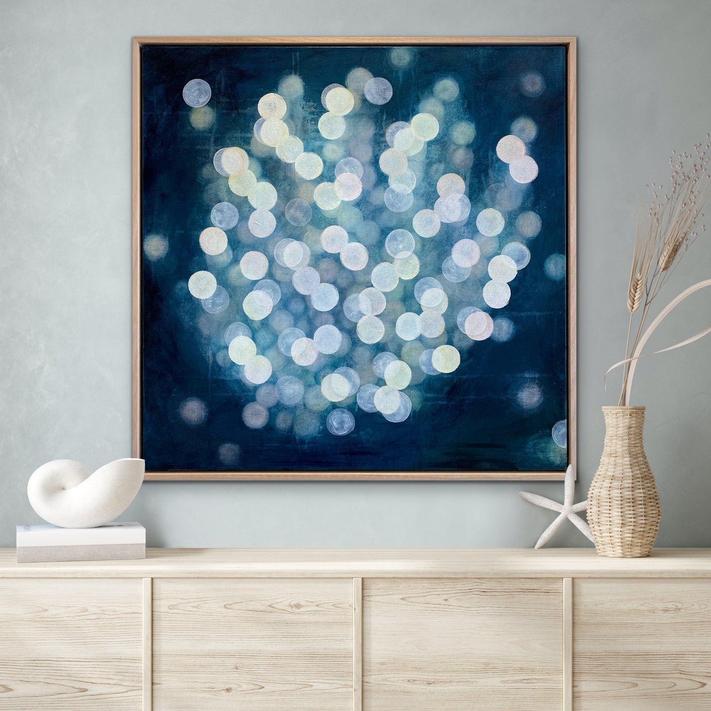 Bio Bloom Aquatic Dreamer IV - Abstract Sealife Painting
