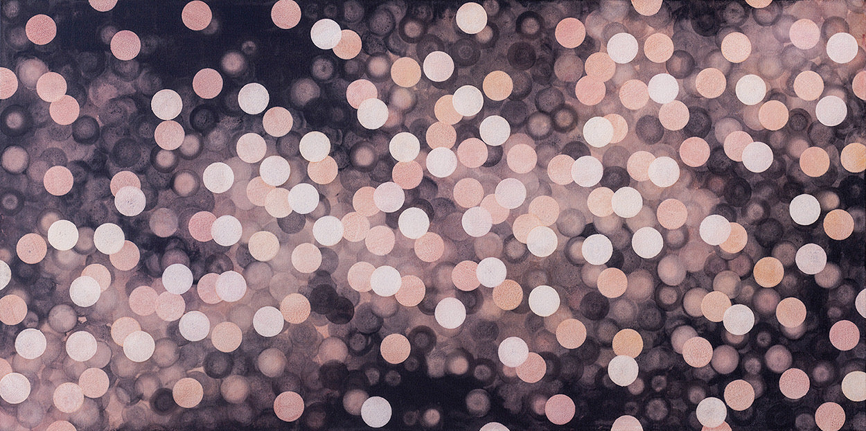 There was Something in the Air VII - Abstract Lights Painting 61cm x 122cm
