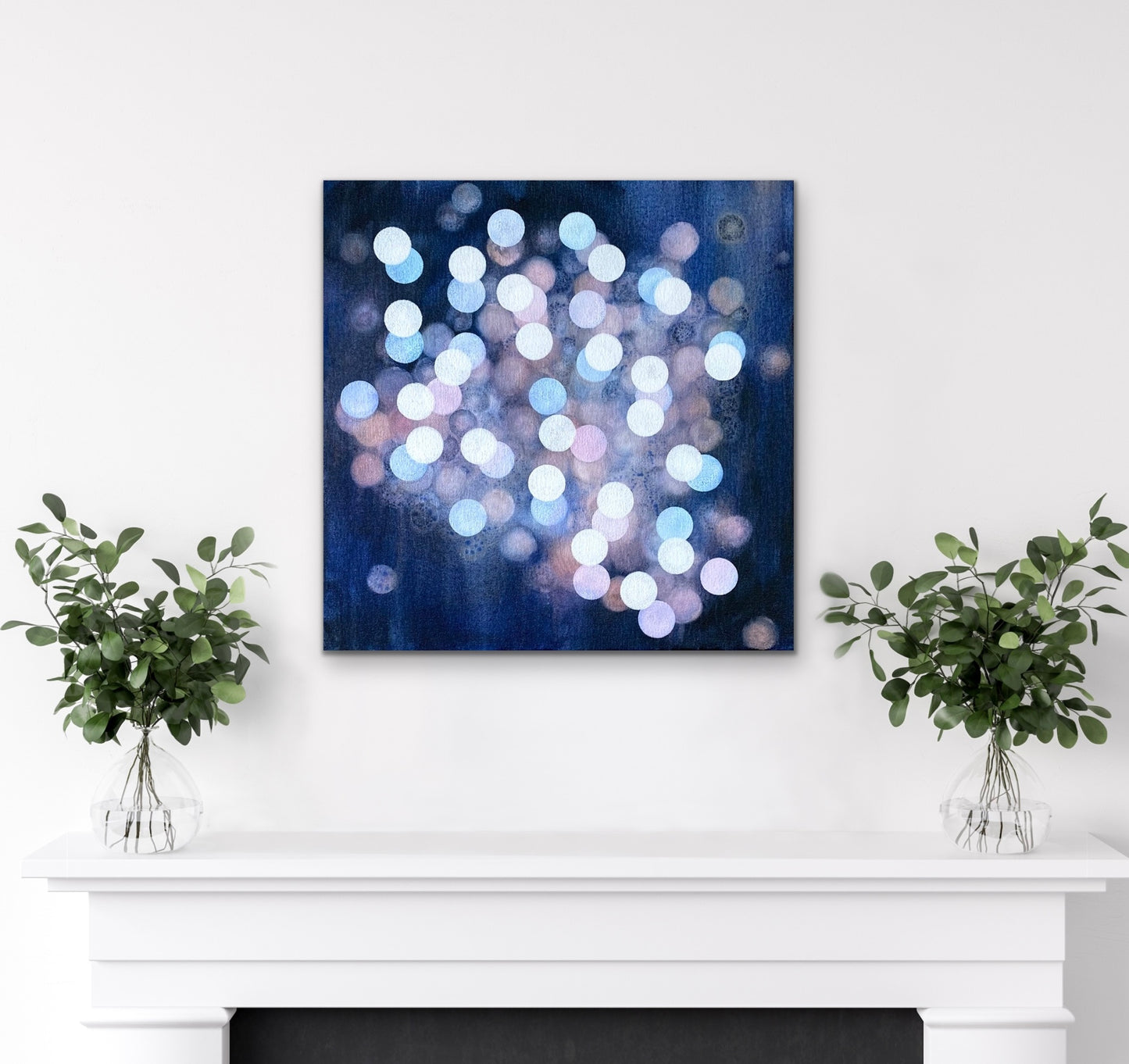 Bioluminous Dreamer II - Abstract Sealife Painting