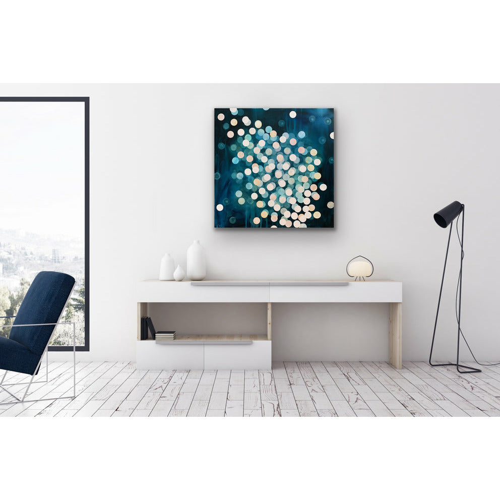 Aqueous Field – Coral Bloom VIII - Abstract Sealife Painting
