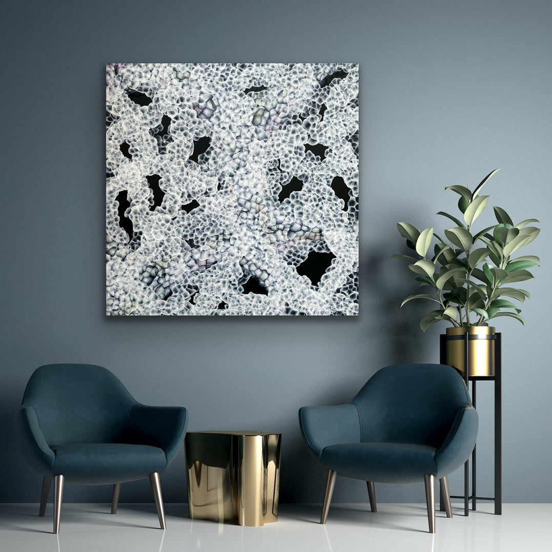 Aqueous Bloom Rock Pool Musings V - Large Abstract Sealife Painting