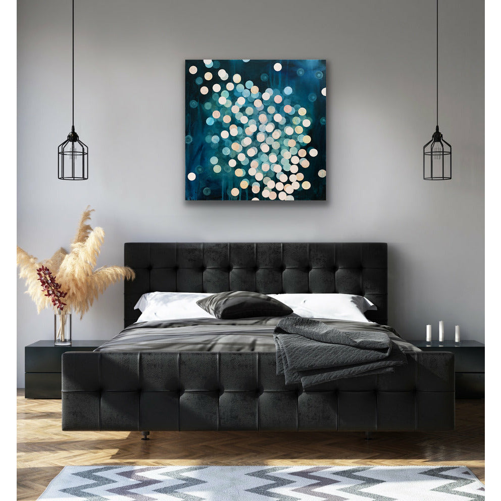 Aqueous Field – Coral Bloom VIII - Abstract Sealife Painting