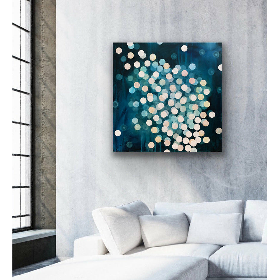 Aqueous Field – Coral Bloom VIII - Abstract Sealife Painting