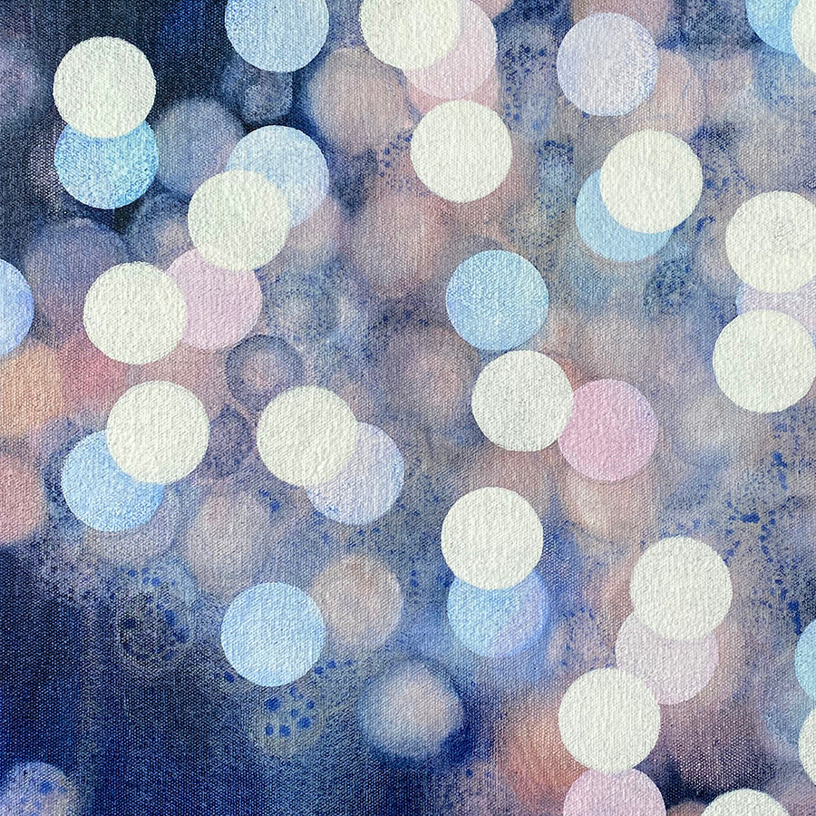 Bioluminous Dreamer II - Abstract Sealife Painting