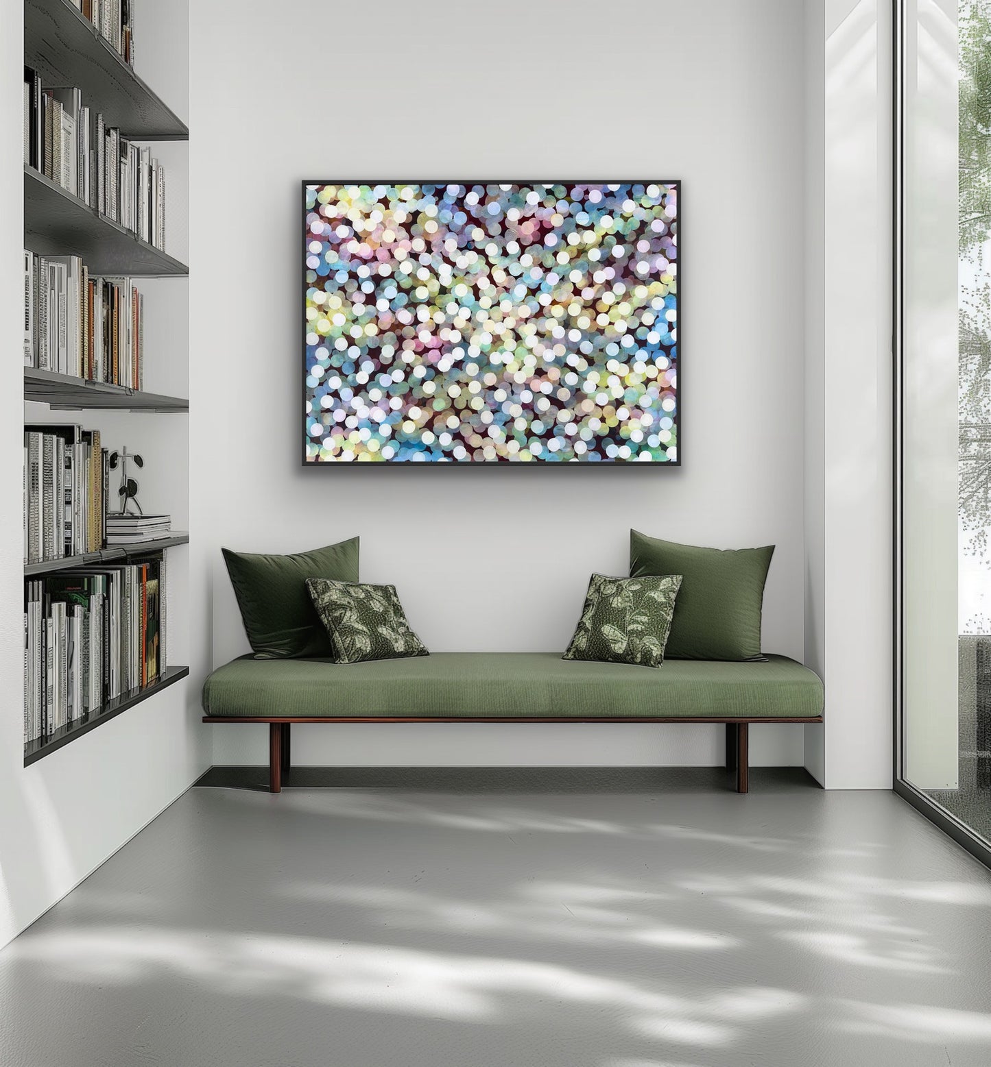 Reef Bloom Flurry II - Abstract Ocean Art