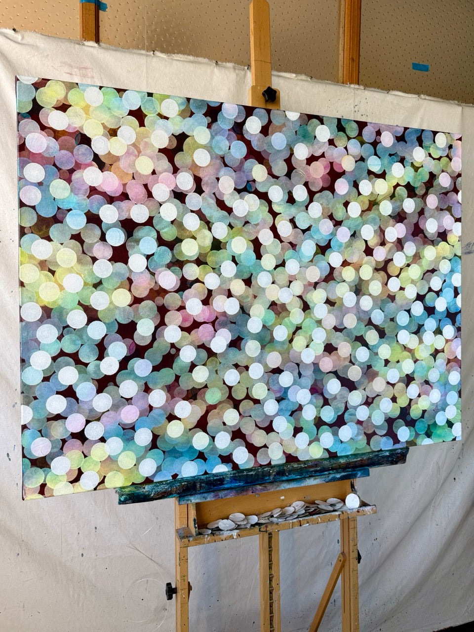 Reef Bloom Flurry II - Abstract Ocean Art
