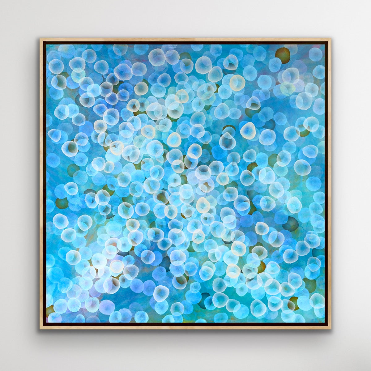 Aqueous Field VII  - Original Abstract Sealife Painting