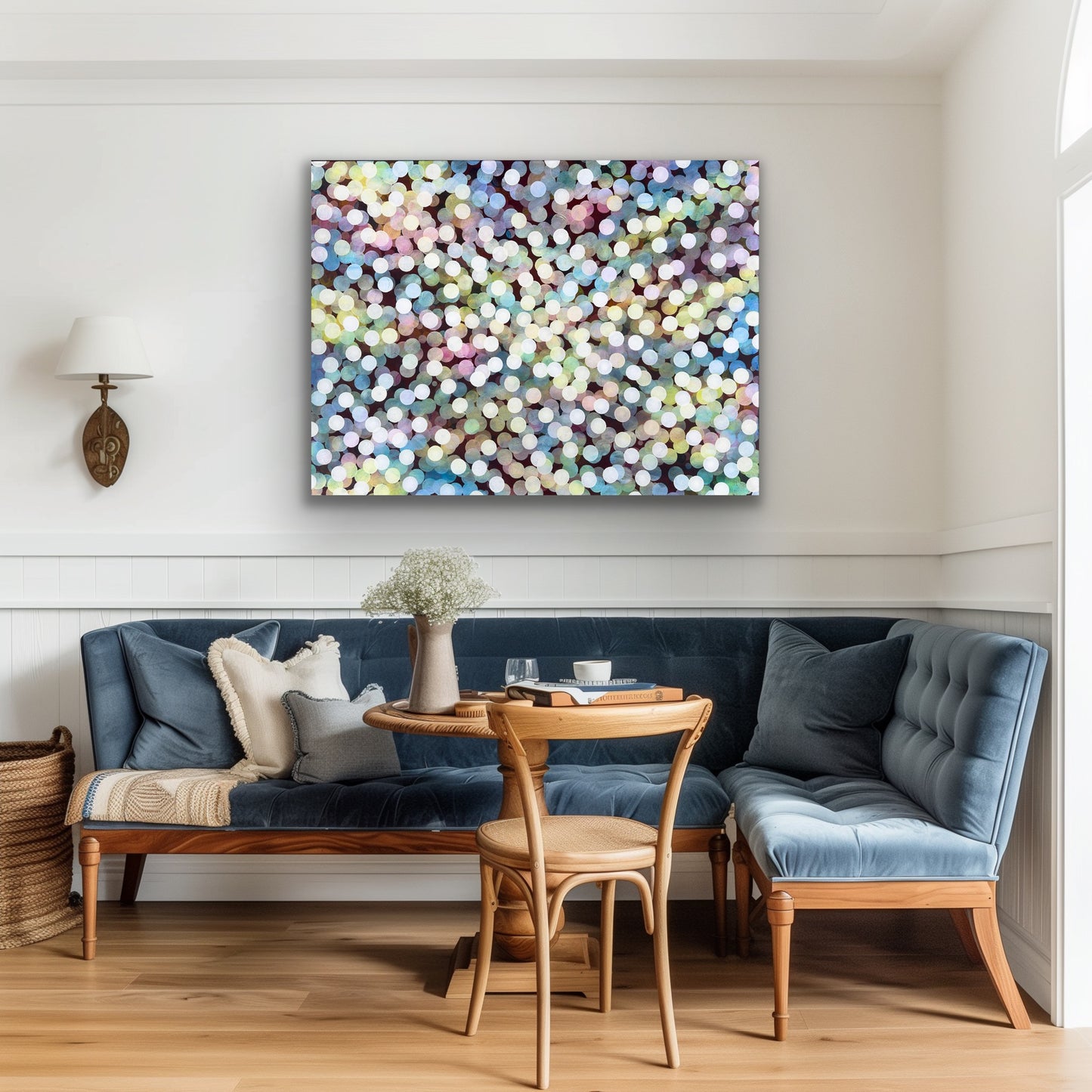 Reef Bloom Flurry II - Abstract Ocean Art