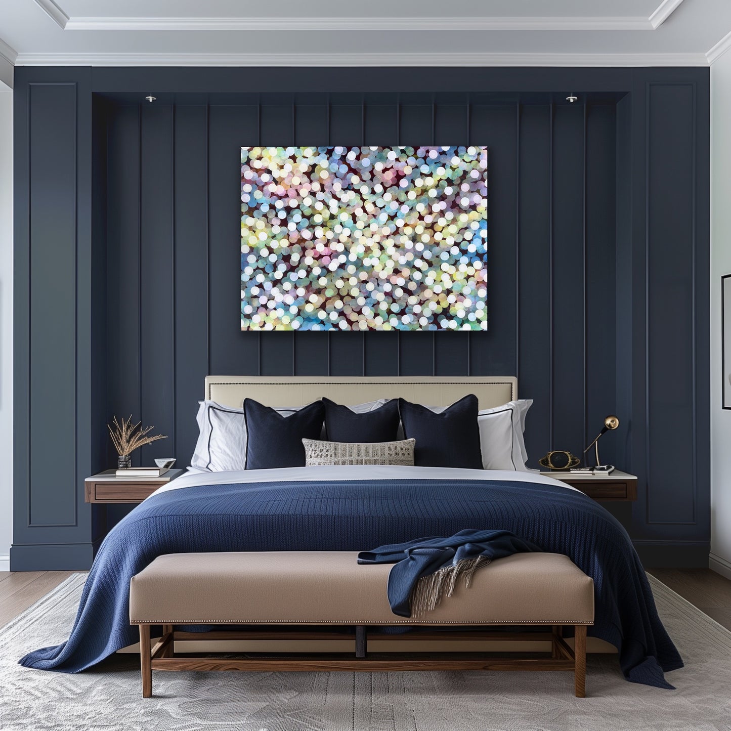 Reef Bloom Flurry II - Abstract Ocean Art