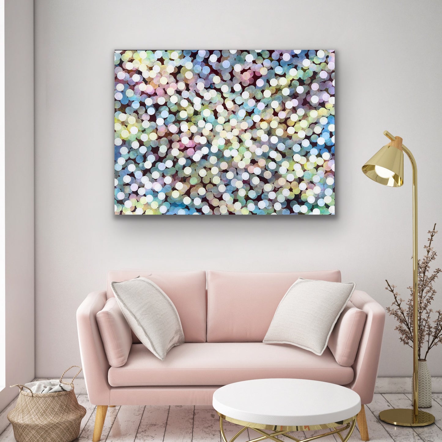 Reef Bloom Flurry II - Abstract Ocean Art